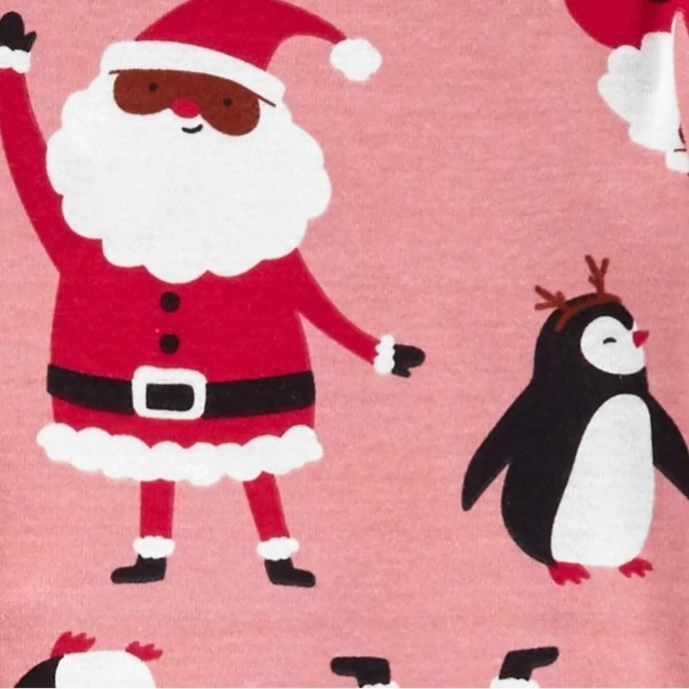 NWT Carters Just One You 4 Piece Girls Christmas Pajamas